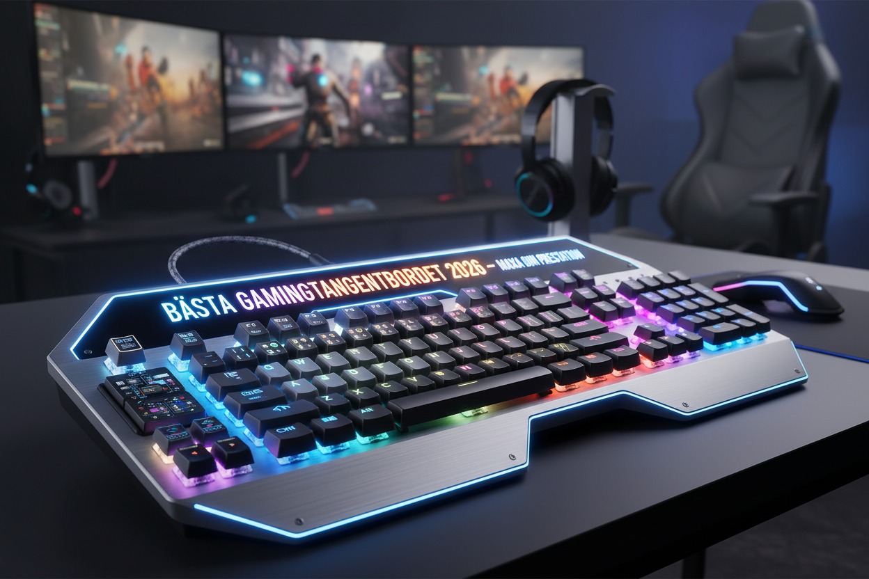 Bästa gamingtangentbordet 2026 – Maxa din prestation