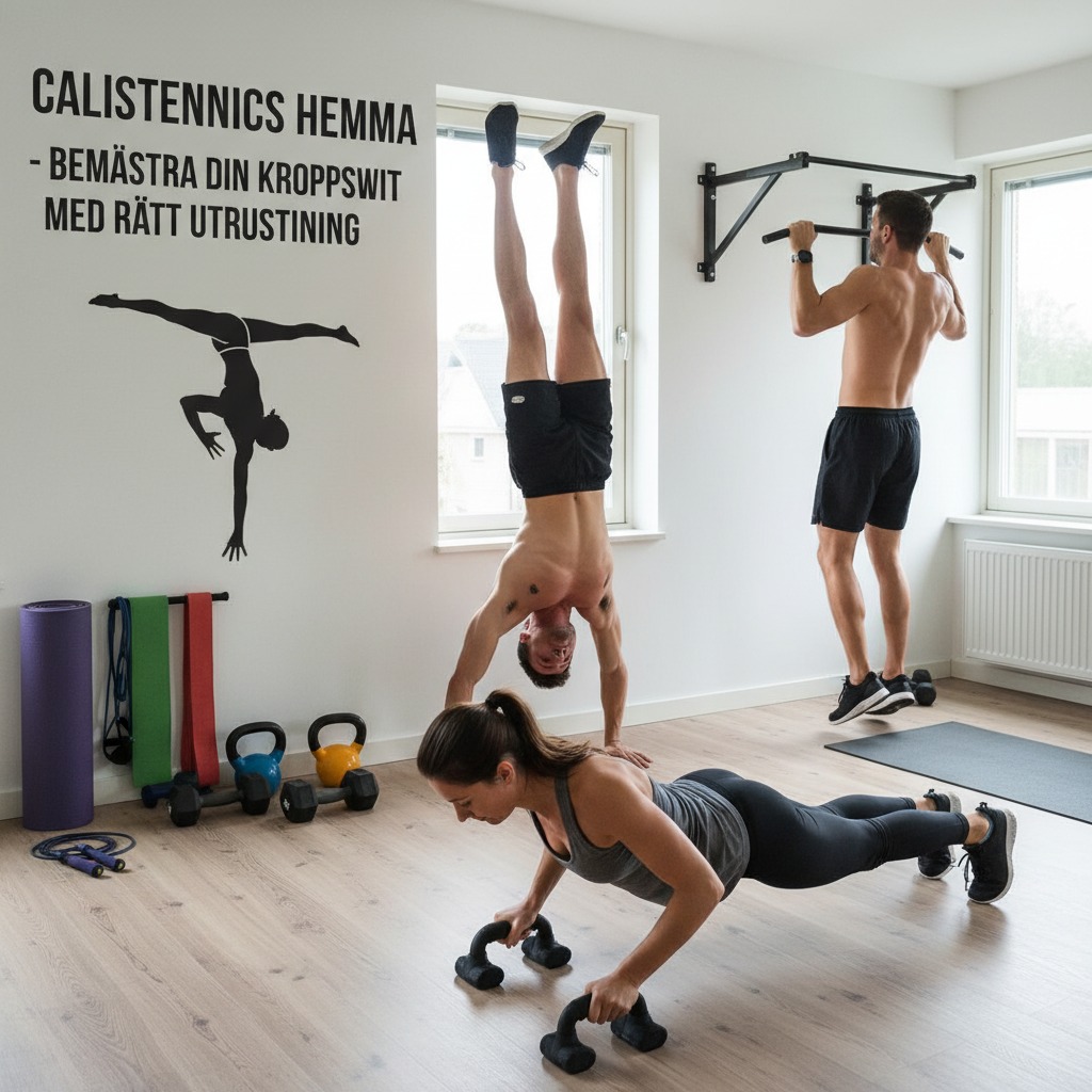 Calisthenics hemma – Bemästra din kroppsvikt med rätt utrustning